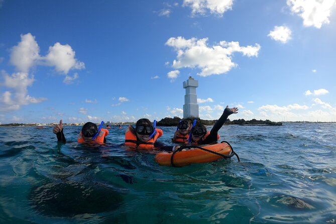 3 Hours VIP Semiprivate Tour Isla Mujeres Full Snorkeling Experience - The jump and ladder deserve serious attention