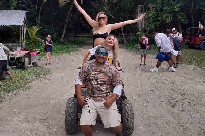 4-Hour Jeep and ATV Tour with Snorkel in Cozumel with Lunch - From Cozumel roads to a Mayan Extreme Park ATV ride