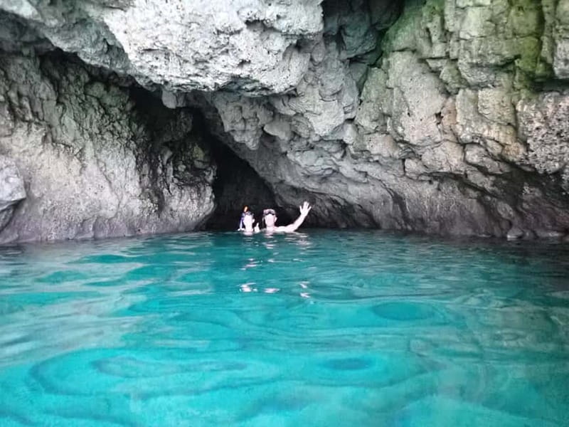 5-hour Cape Greco Caves kayaking + Snorkelling trip - Lover’s Bridge and the natural rock arch
