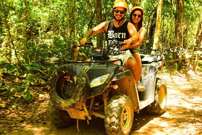 5-in-1 Adventure in Cancun: ATVs, Ziplines, Speed Boat, Snorkel and Cenote Swim - One ticket, two very different Cancun experiences