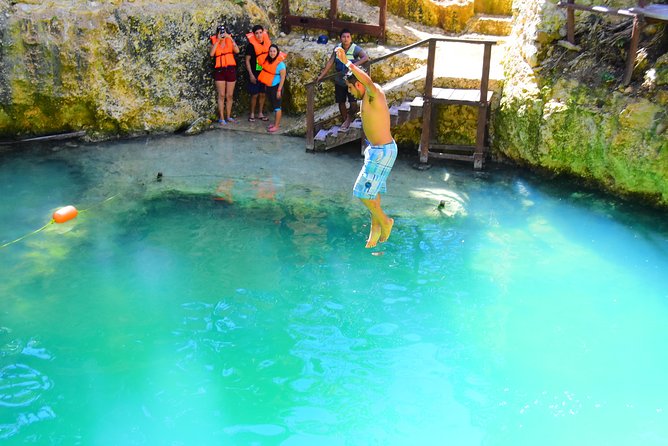 5-in-1 Adventure in Cancun: ATVs, Ziplines, Speed Boat, Snorkel and Cenote Swim - Rough jungle tracks on a shared ATV