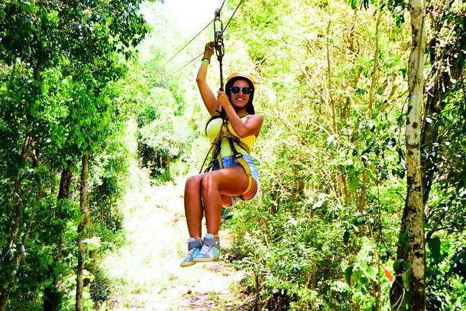 5-in-1 Adventure in Cancun: ATVs, Ziplines, Speed Boat, Snorkel and Cenote Swim - Starting in Puerto Morelos with a speedboat and reef snorkeling