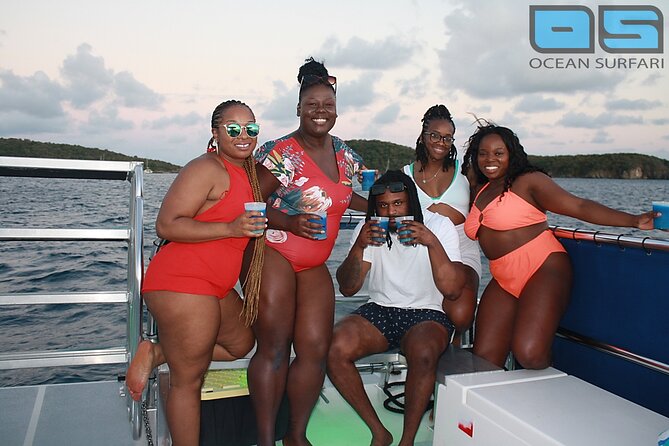 Afternoon Snorkel, Pizza & Sunset Tour departing from St. Thomas & St. John - The Second Stop Adds More Than Extra Swim Time