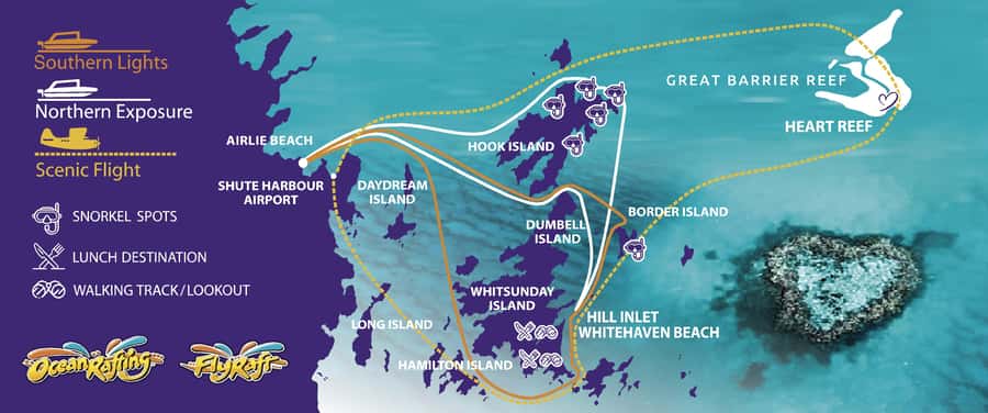 Airlie Beach: Fly Raft Package w Scenic Flight & Snorkeling - Who should book, and who should think twice