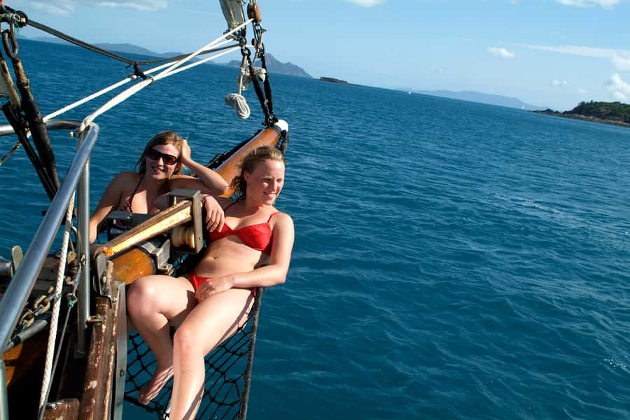 Airlie Beach: Providence Whitehaven Day Sail with Snorkeling - Weather can change the entire day