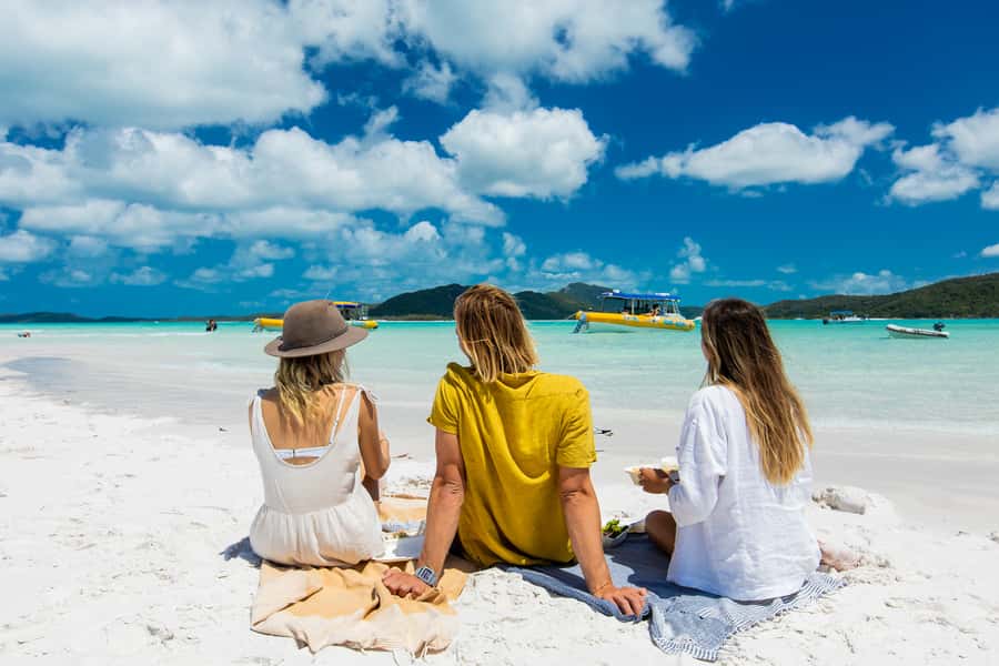 Airlie Beach: Snorkel, Hill Inlet Lookout & Whitehaven Beach - Whitehaven Beach, with time to slow down
