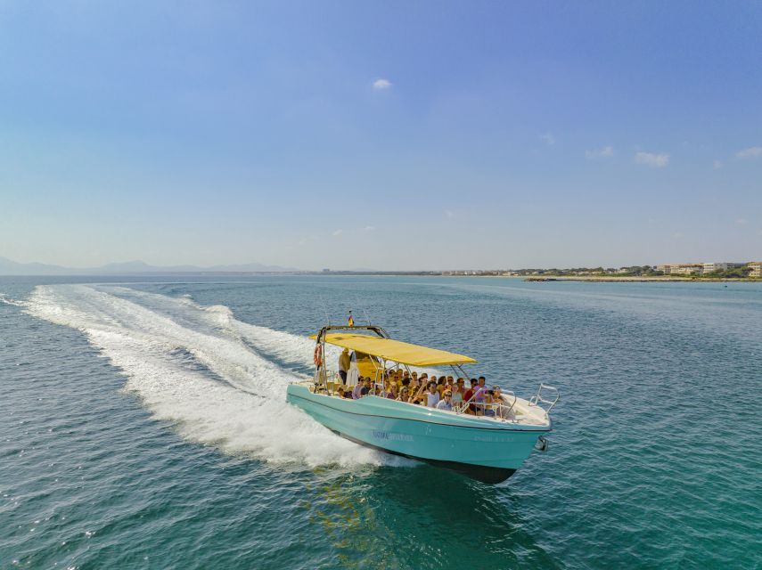 Alcudia: Coll Baix Beach & Sea Caves Cruise with Snorkeling - Hotel pickup from Alcudia and nearby resorts