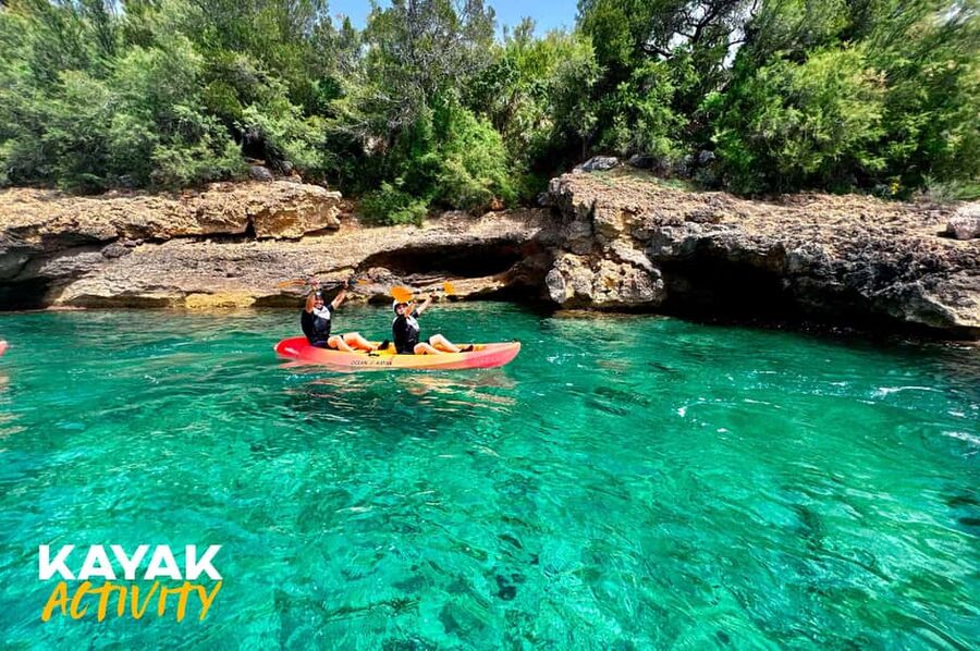 Alcudia: Kayak Tour with Snorkel & Sea Cave Swim - Sea caves, swimming, and the part that feels most adventurous