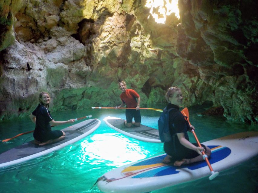 Algarve: Stand Up Paddle Tour w/ Snorkeling to Ingrina Caves - Caves, Grottoes, and the Coast at Water Level