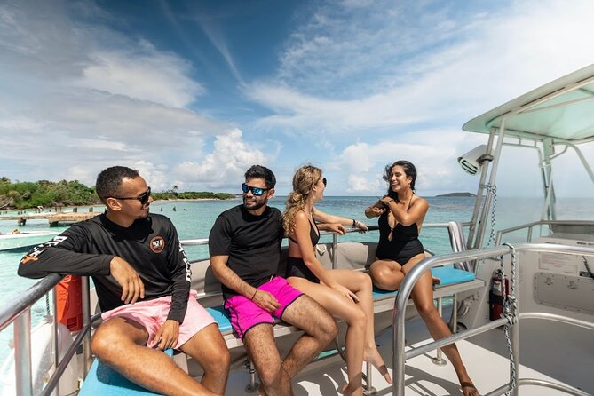 All Inclusive Beach and Snorkel Boat Tour to Icacos Island - What the snorkeling stop is really like