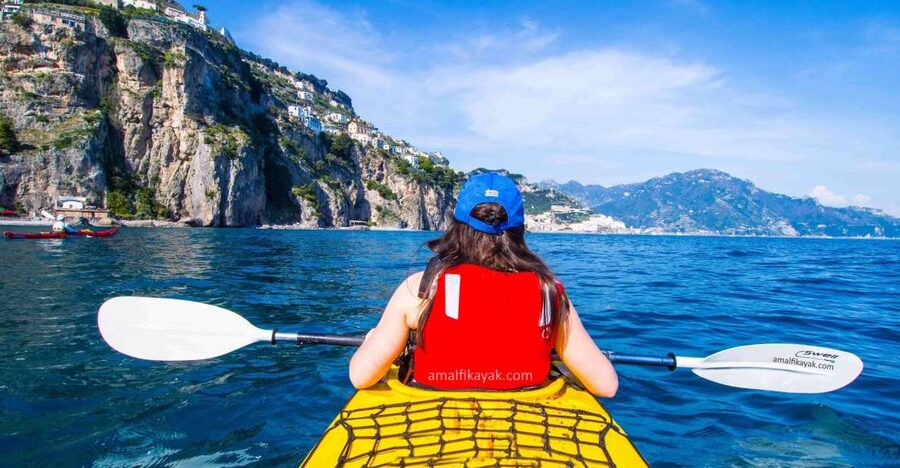 Amalfi Coast: Kayak Tour with Snorkeling and Grottoes Visit - The first hour: Amalfi’s rock arch and watch towers
