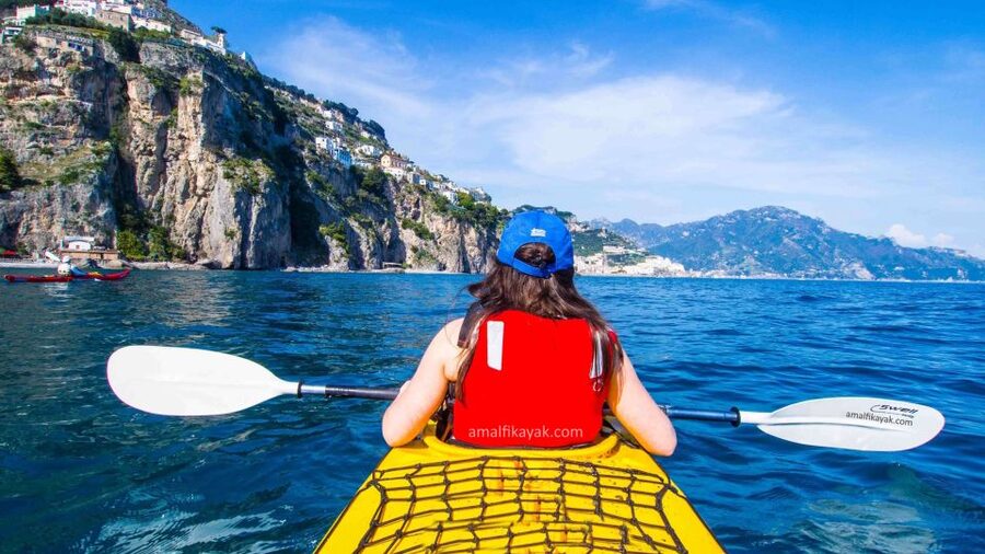 Amalfi Coast: Kayak Tour with Snorkeling and Grottoes Visit - Runghetiello Grotto and the sea-level details