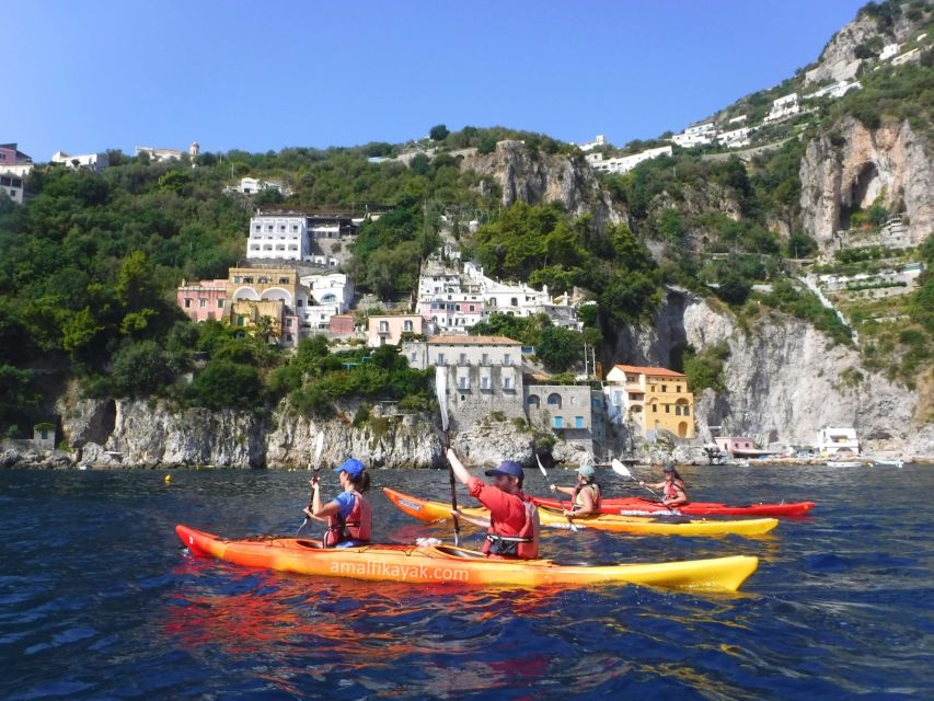 Amalfi Coast: Kayak Tour with Snorkeling and Grottoes Visit - How difficult is the kayaking?