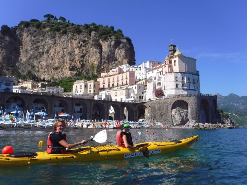 Amalfi Coast: Kayak Tour with Snorkeling and Grottoes Visit - What the $70 price really covers