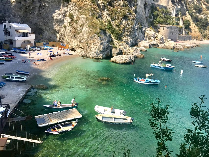 Amalfi Coast: Private Boat Trip with Prosecco and Snorkeling - Swimming at the Furore Fjord