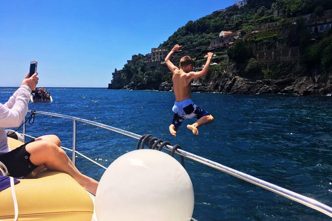 Amalfi Coast Snorkeling and Limoncello Tasting: 4h Boat Tour - Fiordo di Furore is a quick but striking sight