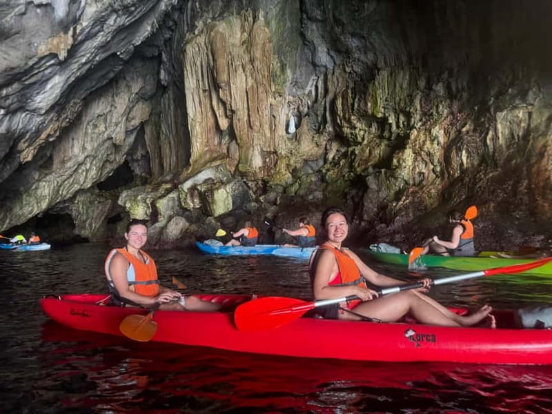 Amalfi: Kayak-Snorkel to Pandora Cave, Hidden Beach & Drinks - Paddling past Minori and Maiori