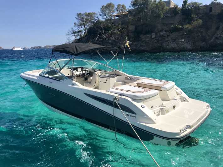 Andratx: South Mallorca Coastal Boat Tour with Snorkeling - Cruising toward Dragonera Island