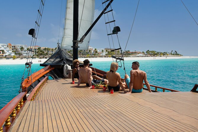 Aruba Jolly Pirate Afternoon Sail with Snorkeling - The shallow reefs at Malmok and Boca Catalina