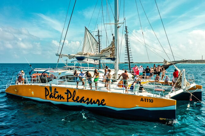 Aruba Morning Snorkel Sail aboard Palm Pleasure Catamaran - Leaving De Palm Pier at 9:00 a.m.