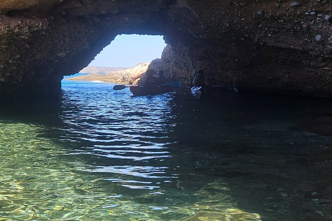 Athens: Kayak and Snorkeling at Caves and Hidden Beaches - Paddling an easy route along the coast