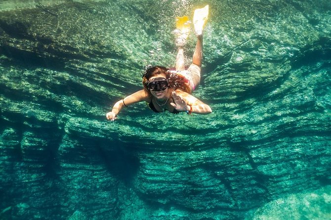 Athens Private Snorkeling and Swimming Cruise with pick up - From Athens traffic to the Lagonissi shore