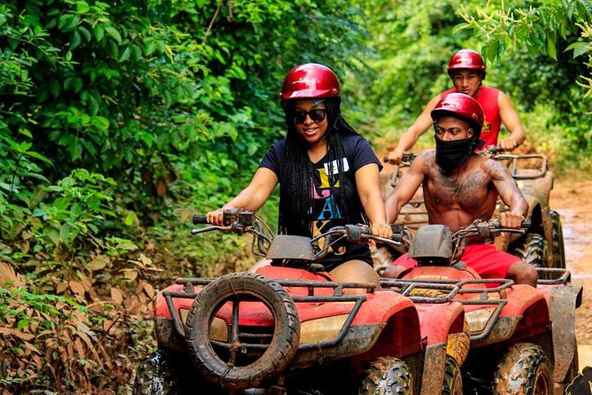 ATV Adventure Combo with Snorkeling, Ziplines, Cenote, and Lunch - Tacos and a beach club break