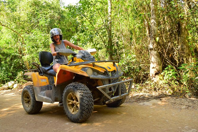 ATV Extreme and Snorkel Combo Tour from Cancun - Getting ready at Aventuras Mayas