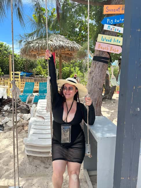 Bahamas: Swimming Pigs & Snorkeling Cruise with Lunch & Rum - Rose Island, conch salad, and two hours to slow down