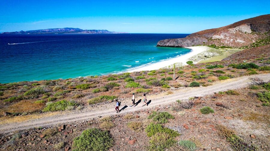 Balandra Adventure: Hike, Kayak, and Snorkel - The 2.5-hour walk to Tecolote Beach