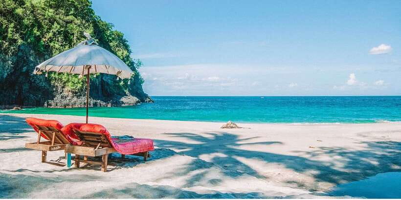 Bali: Blue Lagoon Snorkeling and Tanjung Jepun Private Tour - Virgin Beach gives the day a quieter pause