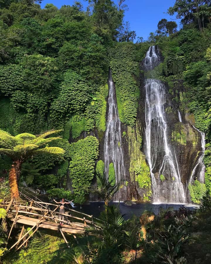Bali: Dolphin Watching, Snorkeling, and Munduk Day Tour - Banyumala Twin Waterfalls in Munduk