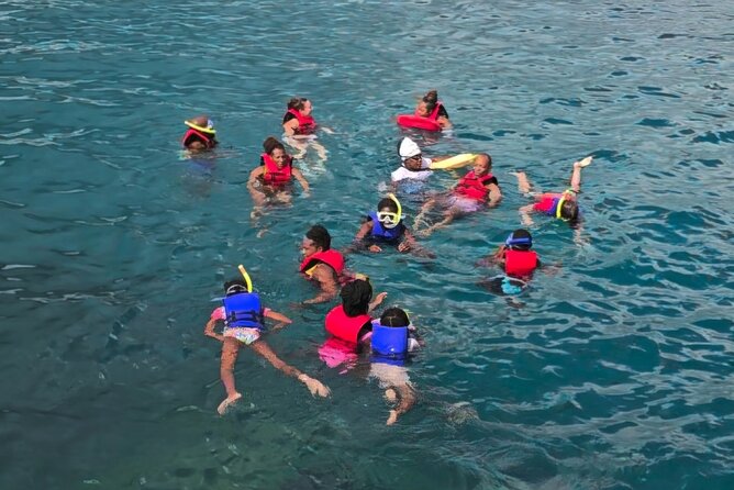 Barbados Glass Bottom Boat Cruise and Snorkeling - Snorkeling above the shipwrecks