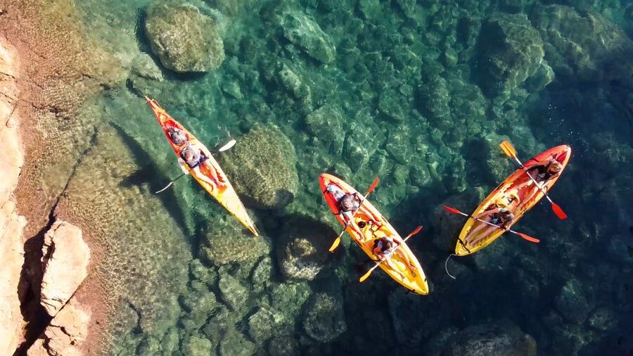 Barcelona: Costa Brava Kayak, Snorkel & Cliff Jump & Lunch - Guide quality makes the difference