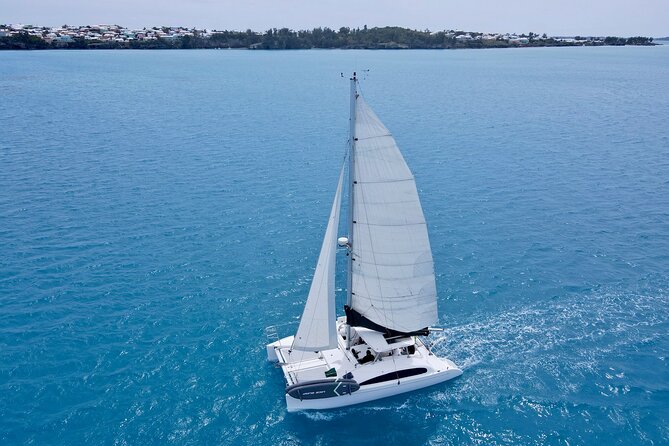 Bermuda Private Catamaran:Snorkeling, Shipwrecks & Cliff Jumping - Meeting Bryan or Jonas on the water