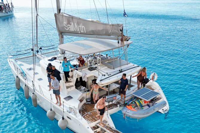 Best of Milos and Poliegos Catamaran snorkelling Cruise with BBQ - Starting in Adamantas at 9 a.m.