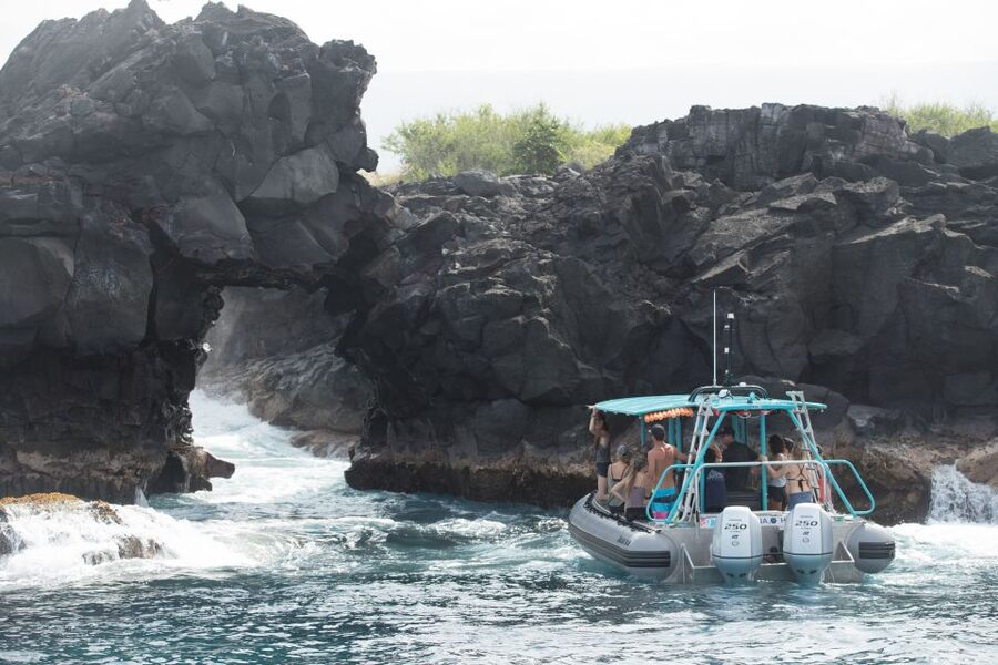 Big Island: South Kona Snorkeling and Coastline Exploration - Lunch under the canopy at Kealakekua