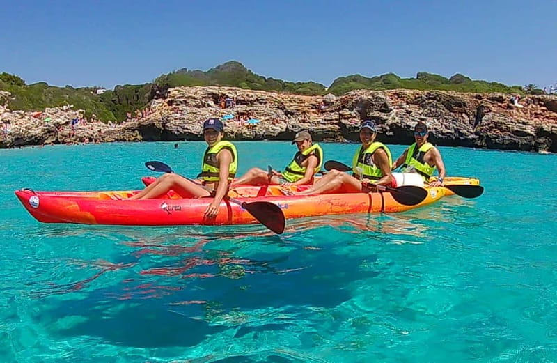 Binibèquer: Kayaking, Caves and Snorkeling Adventure - Snorkeling in a natural pool
