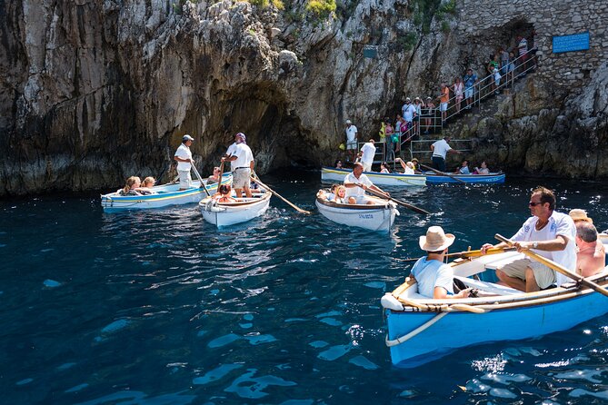 Blue Grotto and Capri Boat Tour with Aperitivo Swim and Snorkel - What the $203.05 price really covers