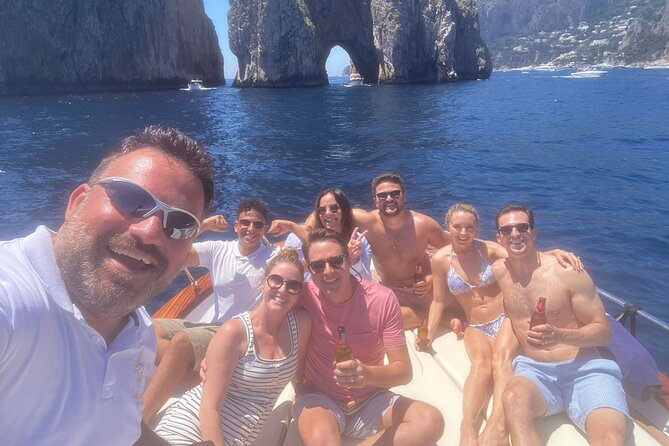 Blue Grotto and Capri Boat Tour with Aperitivo Swim and Snorkel - Guides, atmosphere, and group comfort
