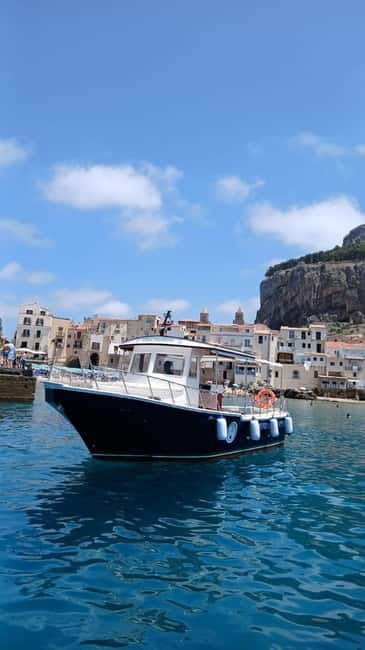 Boat Excursions in Cefalù with Snorkeling & Aperitif - Cefalù’s shoreline from the sea