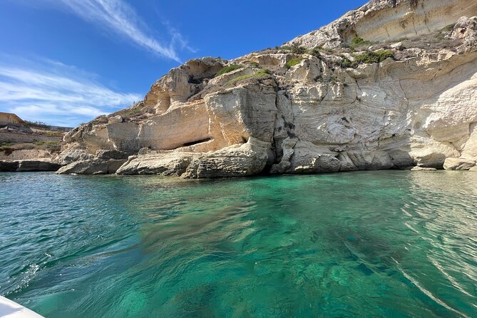 Boat Tour at Devil's Saddle: 4 Swim Stops, Snorkeling & Prosecco - Grotta dei Colombi: a sea-only sight