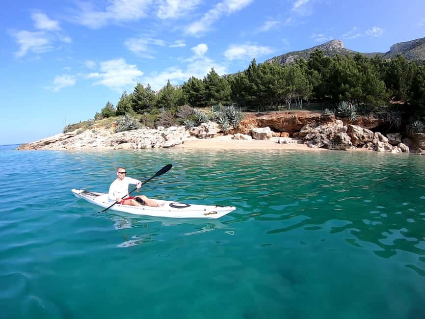 Bol: Zlatni Rat Beach Kayak Tour with Snorkeling - Why Zlatni Rat is better from a kayak