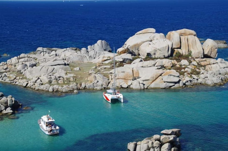 Bonifacio: Catamaran trip with snorkeling at the Lavezzi Islands - Key points at a glance