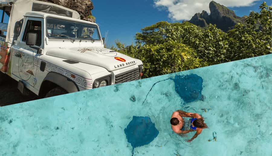 Bora Bora by Land and Sea: 4WD Safari and Snorkel - Lunch at Bloody Mary’s, with one important caveat