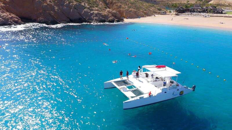 Cabo Catamaran Snorkel: Arch & Santa Maria, Open Bar, Snacks - What $75 really gets you