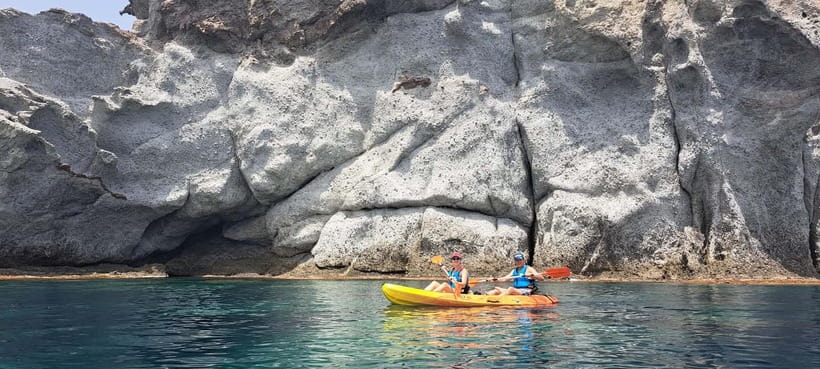 Cabo de Gata: Kayak and Snorkel Tour in the Natural Park - Two hours beside cliffs and coves