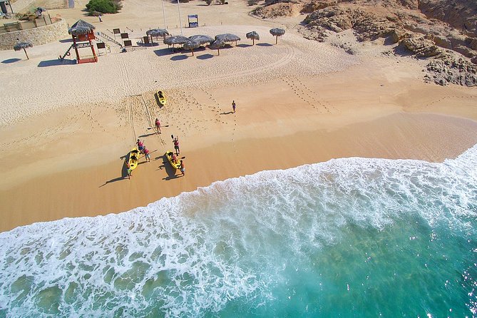 Cabo San Lucas Glass Bottom Kayak Tour and Snorkel at Two Bays - Chileno Bay: the main snorkeling stop