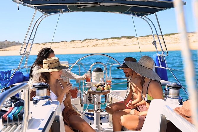 Cabo San Lucas Private 38 ft Sailing Tour with Snorkeling - Food, drinks, and small comforts aboard