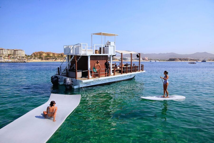 Cabo San Lucas: Private Catamaran Tour with Snorkeling - The semi-private beach stop